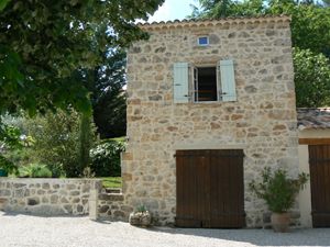 Extérieur gîte La Virginie Ardèche