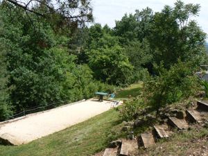 Terrain de pétanque des gîtes